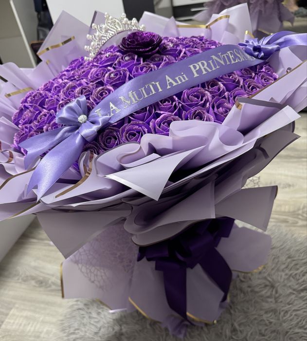Buchet de trandafiri de săpun