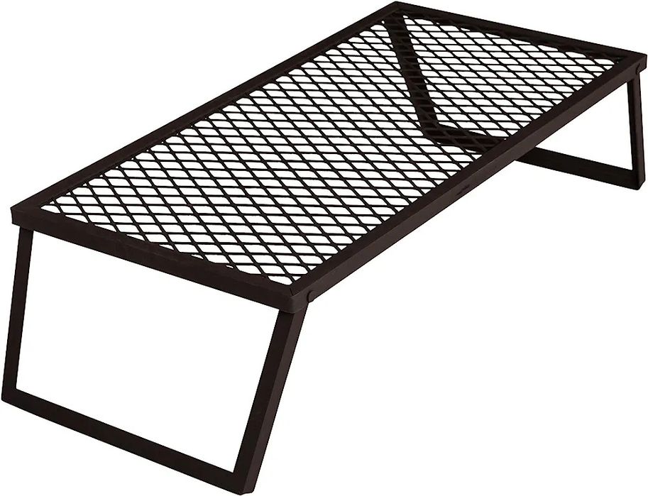 Скара за огнище за готвене на открит огън, изключително голям размер