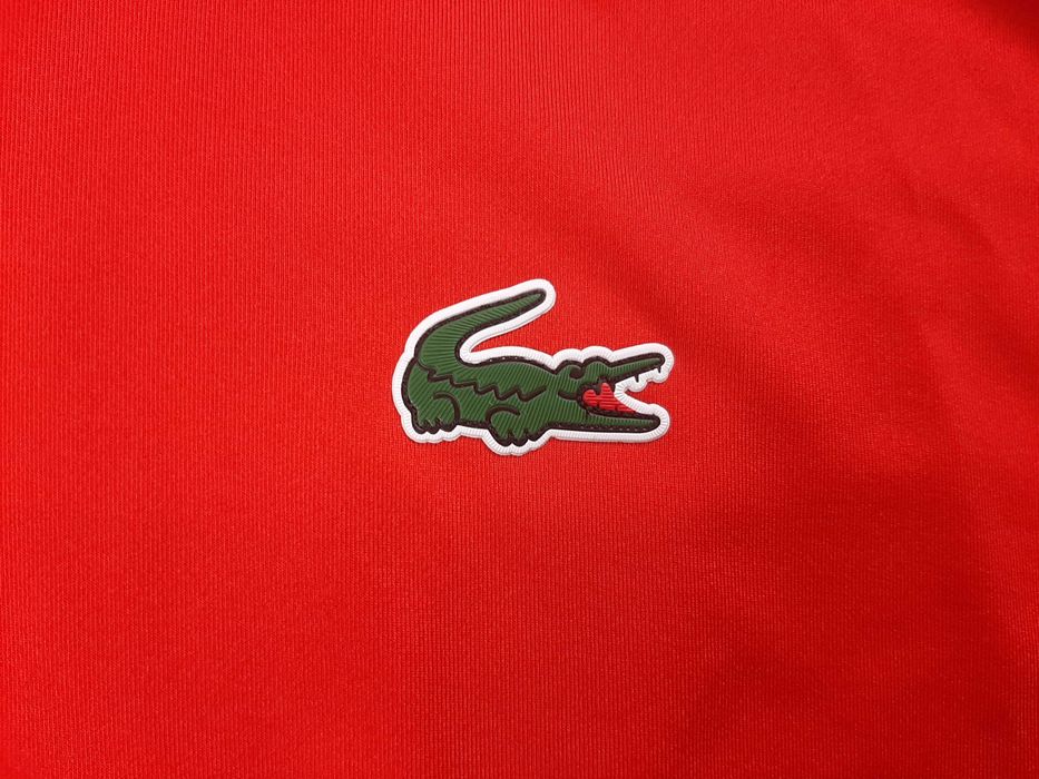 Lacoste x Djokovic - Оригинална мъжка тениска с яка размер L