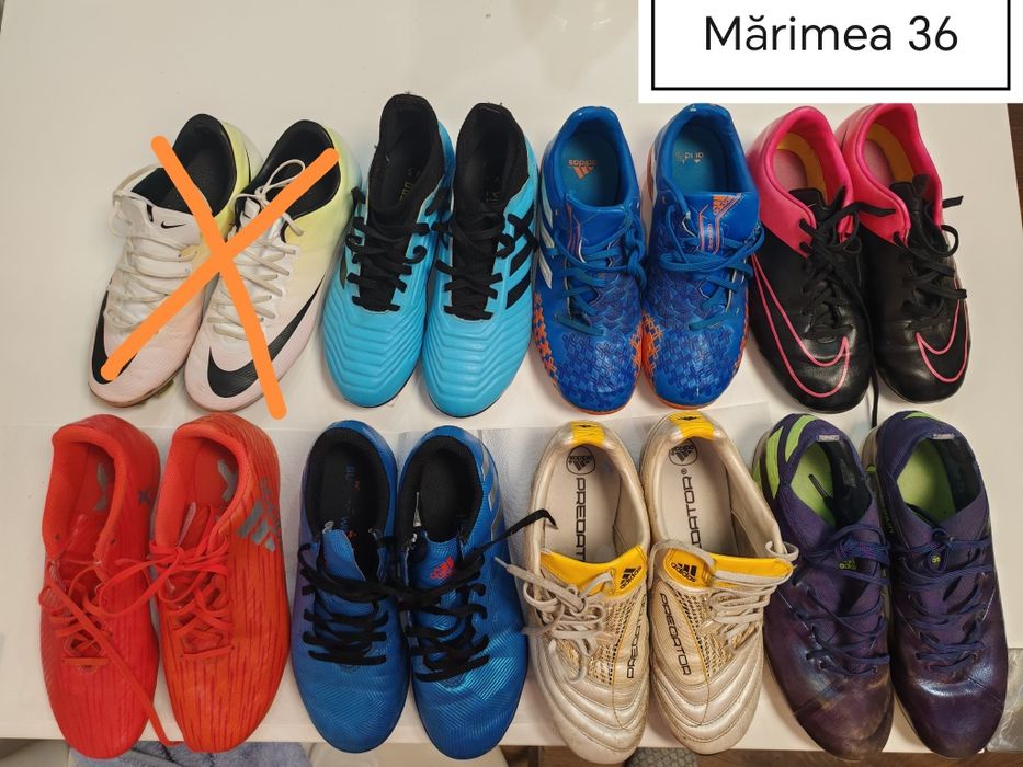 ghete de fotbal pentru copii. Iarba sintetic sala