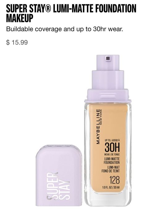 Maybelline New York Super Stay Lumi - Mat. Original