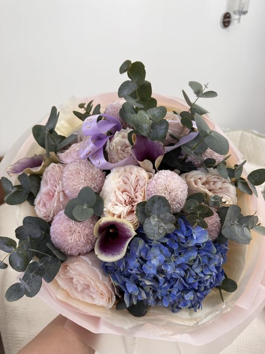 б/у цветы свежие новые