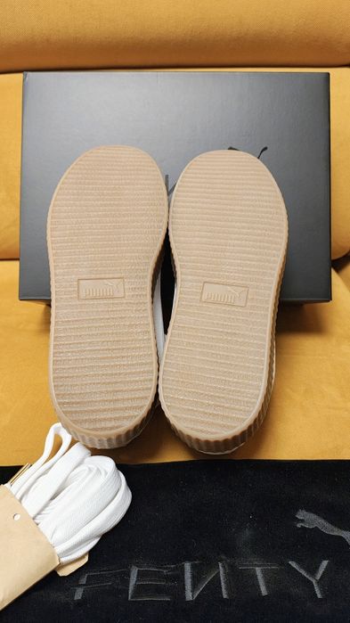 Puma x Fenty Rihhana Creeper Phatty Nubuck White