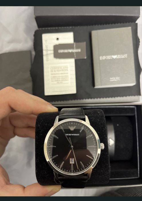 Vând/Schimb set Ceas + Brățară Emporio Armani