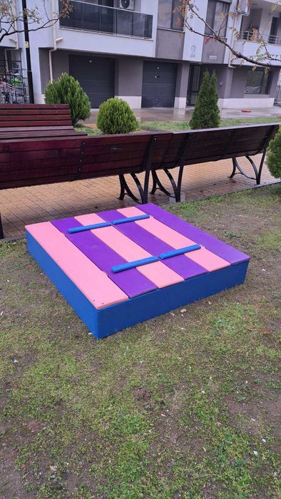 Детски  пясъчни от дърво