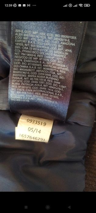 Geacă Tommy Hilfiger bleumarin unisex mărimea L