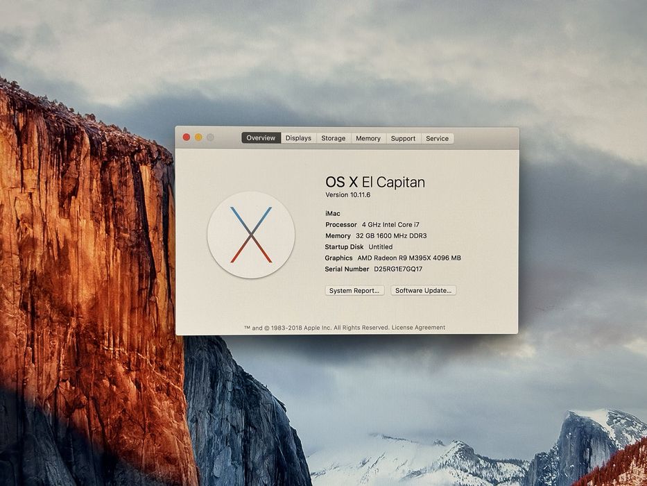 iMac 27” 5K core i7