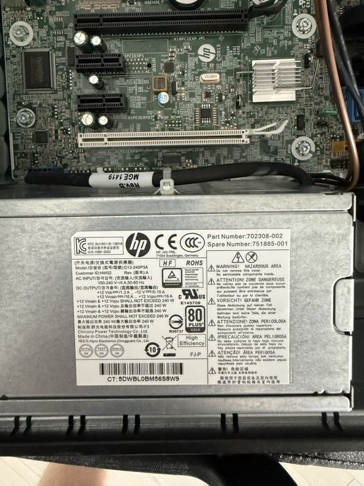 Desktop Hp elitedesk g1 800 sff