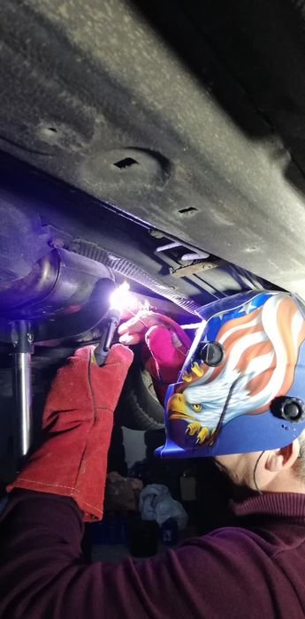 Sudura Tig WIG/mig mag inox aluminiu sudura la înălțime 16m.