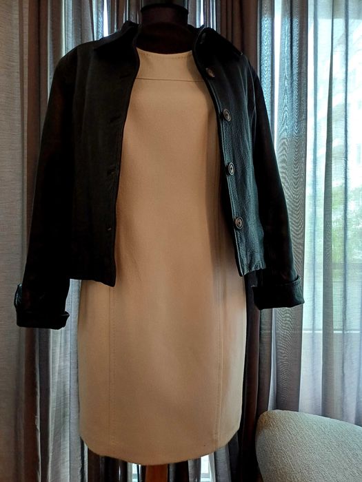 Max Mara рокля от вълна и ангора, р. IT 44