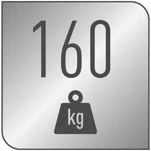 Кантар Tefal 160kg бял жълт