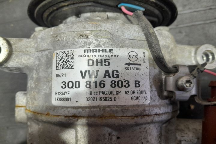 Capac motor 3Q0816803B 3Q0816803B Volkswagen VW Transporter T6
