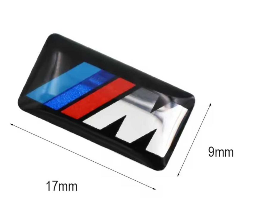 3Д “М” стикери за джанти, волани и други за БМВ BMW 3D