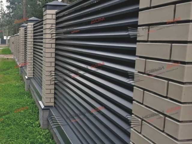 Забор жалюзи еврозабор