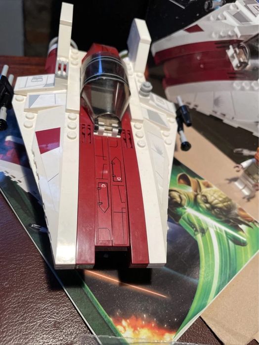 Lego Star Wars 75003 A-wing Starfighter cu cutie si instructiuni