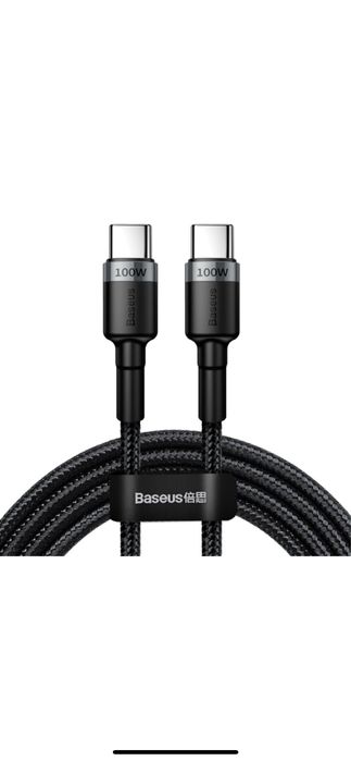 Cablu date Baseus nou la cutie de 100w 2 metri sigilat