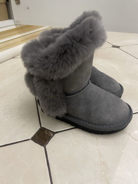 Угги детские, серые