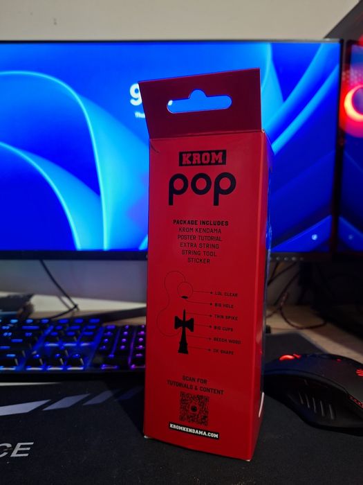 Vand kendama krom pop lol red