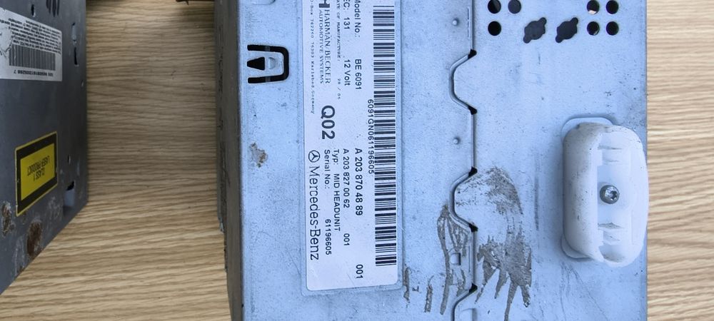 Navigatie mercedes w203 100ron