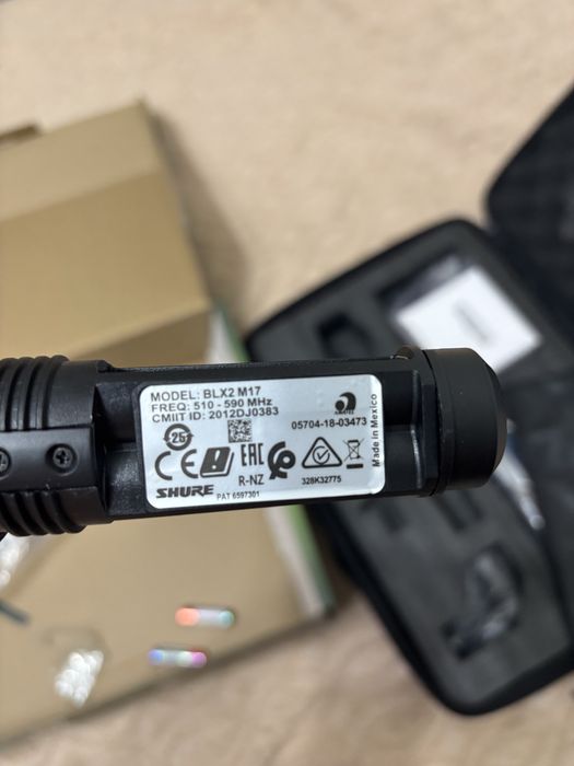 Микрафон shure новый в упаковке