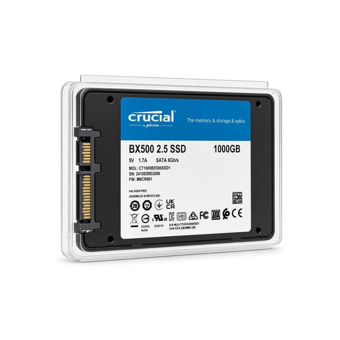 Crucial BX500 1 ТБ, новые, в упаковке