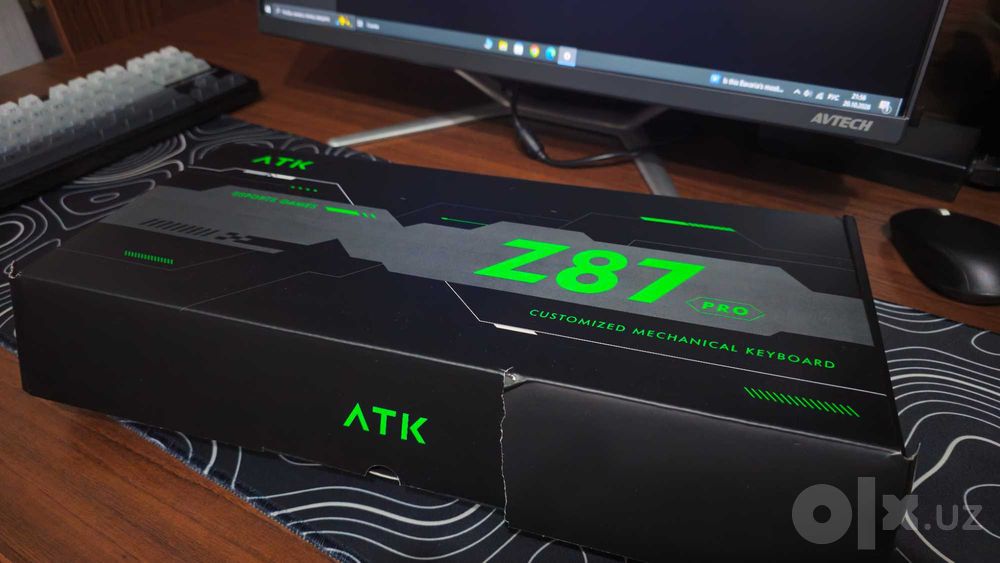 Механическая клавиатура VGN ATK Z87 PRO Foggy Black |  Hot-Swap / RGB