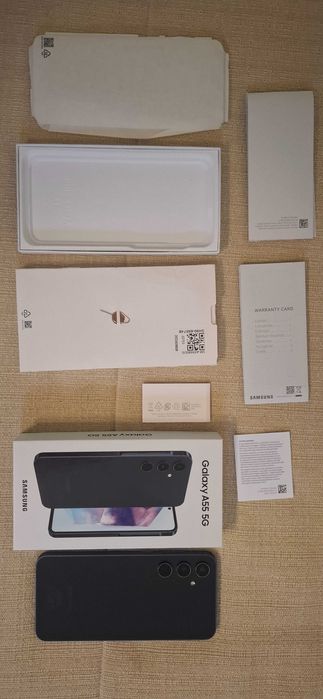 SAMSUNG Telefon mobil A55, 128 GB,  aproape nou, in garantie sept 2026