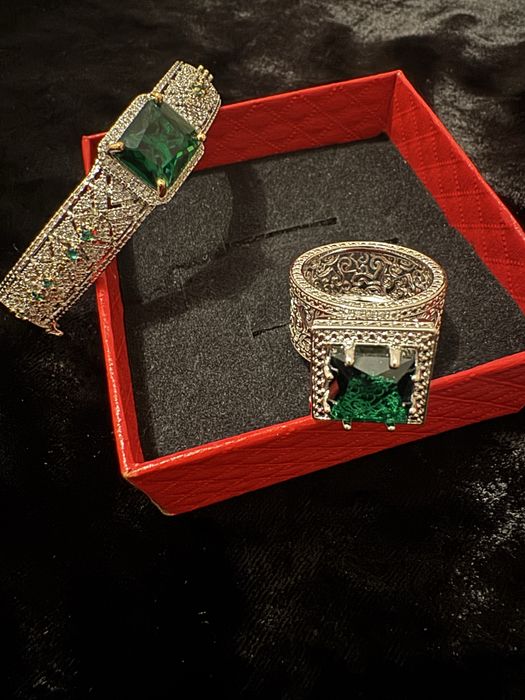 Набор браслет с колечкой