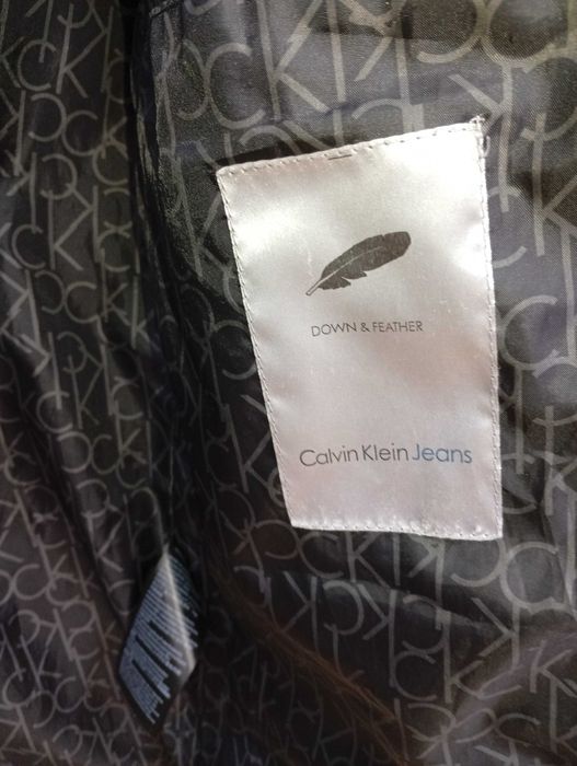 CK Calvin Klein Down & Feather geaca puf real masura M - 100% original