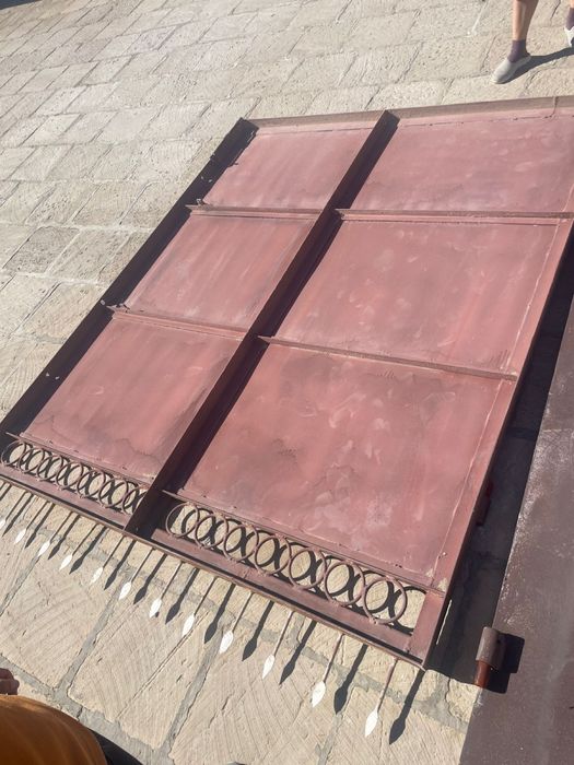 Ворота  с калиткой