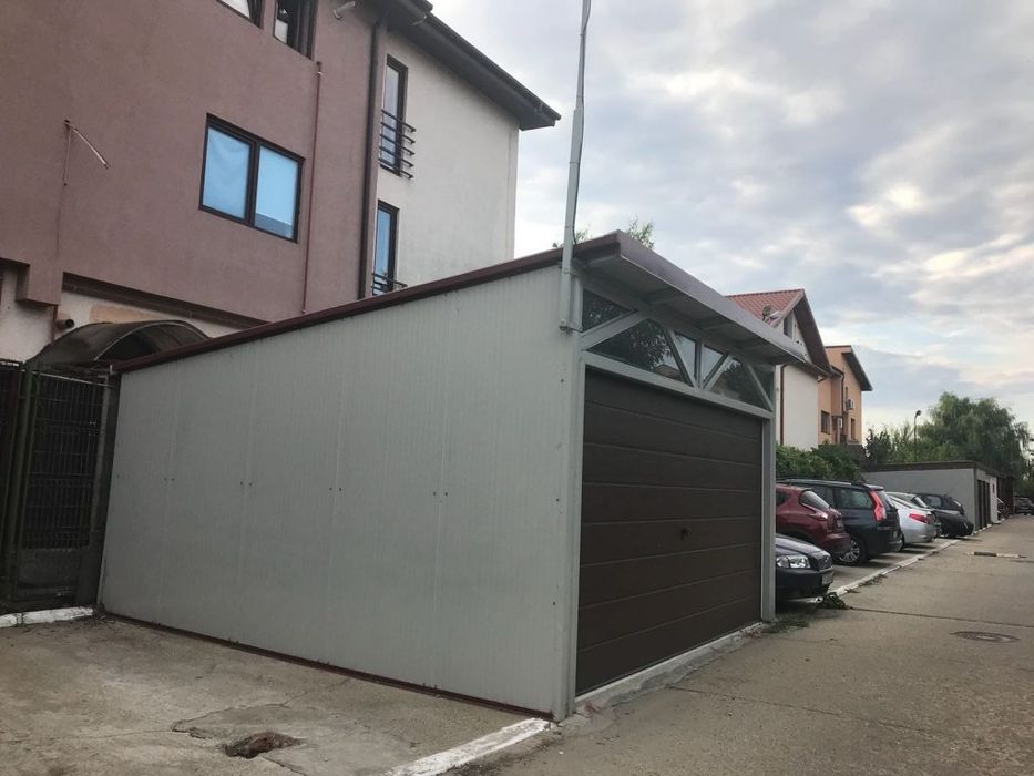 Vand garaje pe structura metalica 8x6m