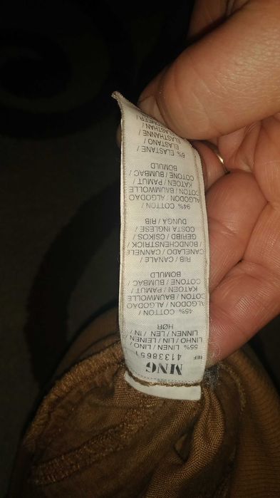 Pantaloni de gravidă Mango