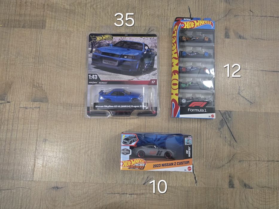 Hot wheels колички
