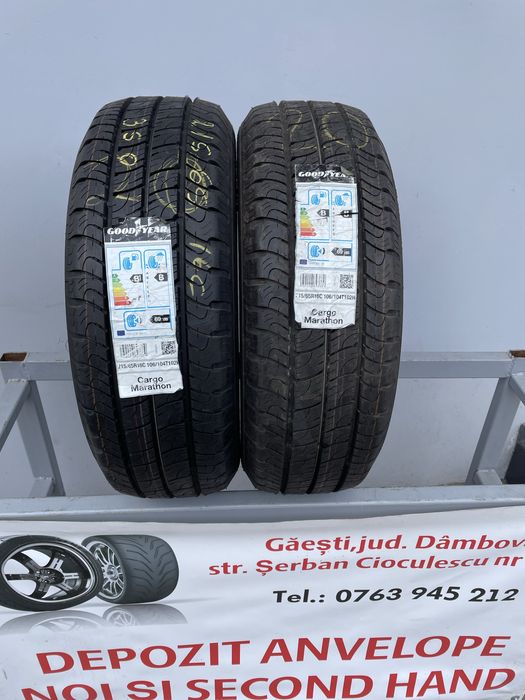 Cauciucuri noi 215/65R16C Goodyear, anvelope vara 215/65/16C