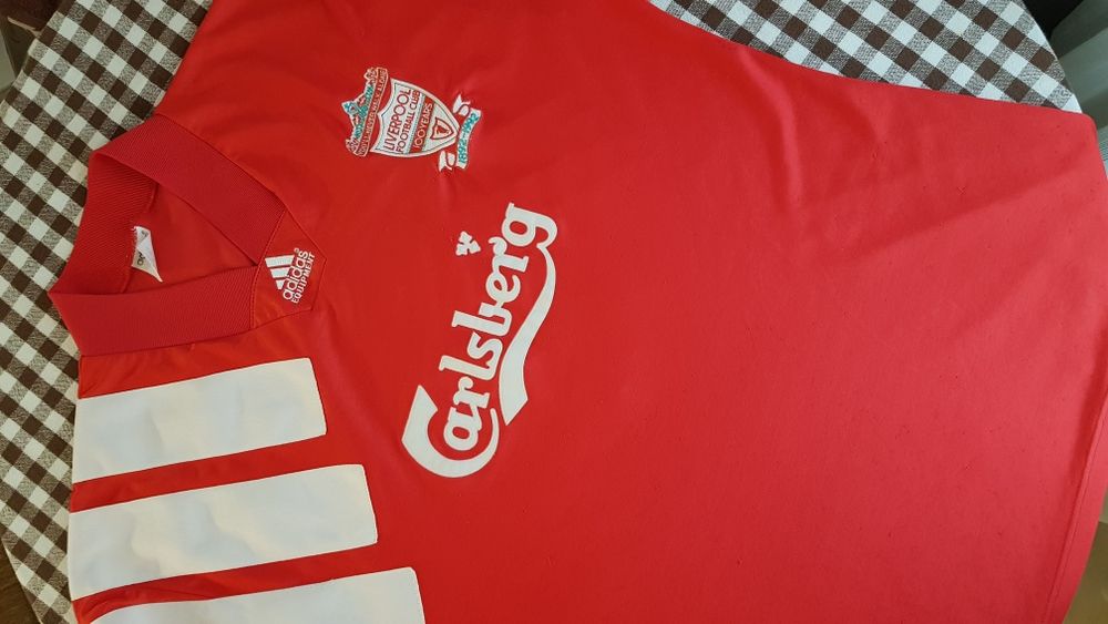 Оригинален носен екип на Rob Jones - Liverpool сезон 1992-93