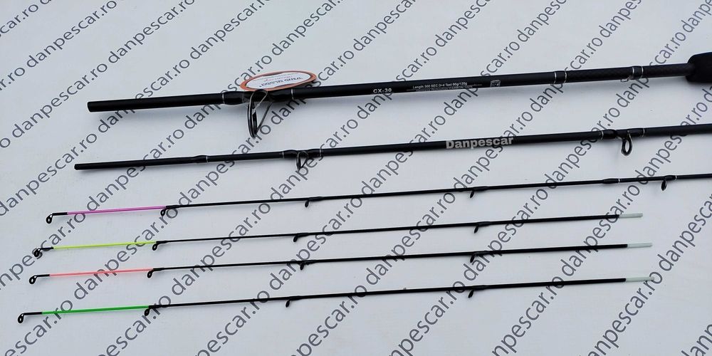 Lanseta FEEDER carbon Wind Blade TFD8 SENSITIVE 3m 90/120gr 4 VARFURI