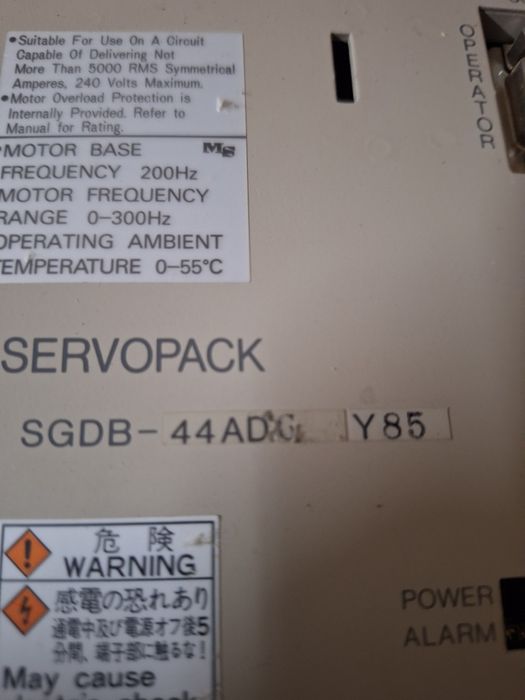 Servodriver Yaskawa sgdb