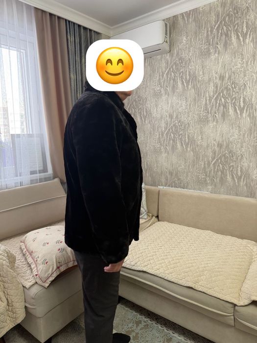 Мутоновая шуба мужская