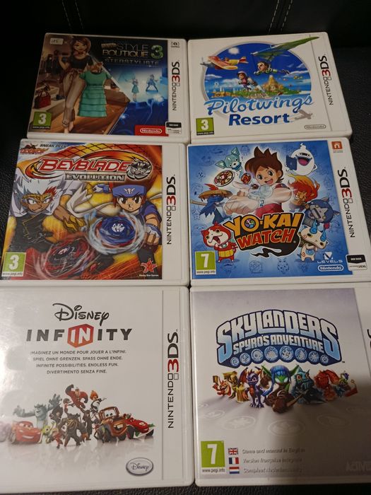 Lot de jocuri pentru Nintendo 3DS 2DS New 3DS