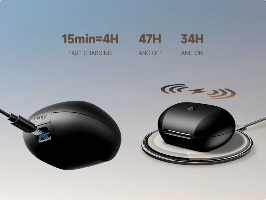 TWS Наушники  Edifier NeoBuds Plus  - 1 год гарантии