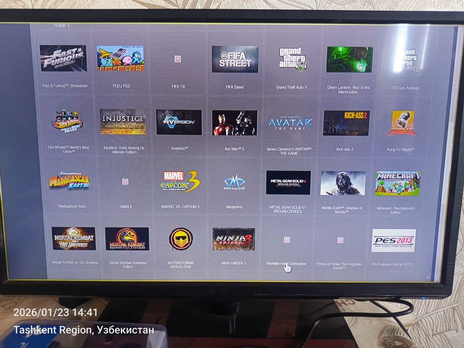 Ps3 super slim 500gb 82 ta oʻyini +3 garantiyasi bor