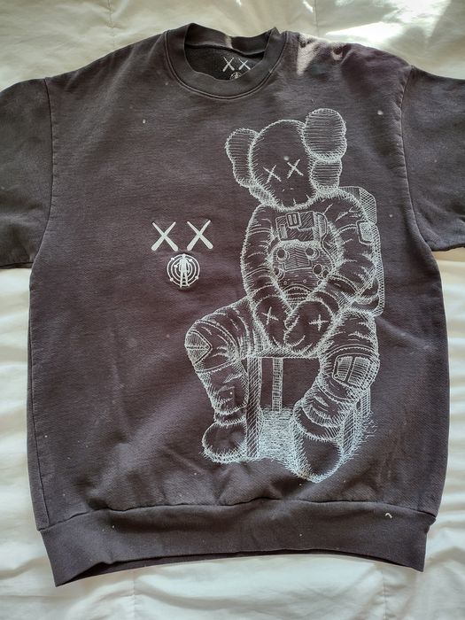 Kaws for Kid Cudi Crewneck Moon sweatshirt