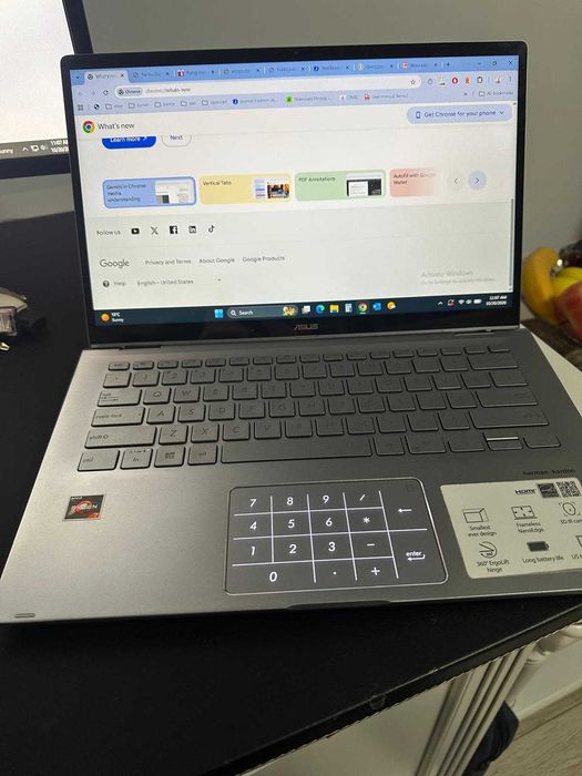 Laptop ASUS Zenbook 3 in 1 Flip 14 UM462 OLED, Touch