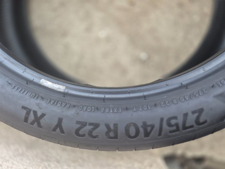 275 40 22 Anvelope de vară Continental Contact 6 Runflat Dot 2025