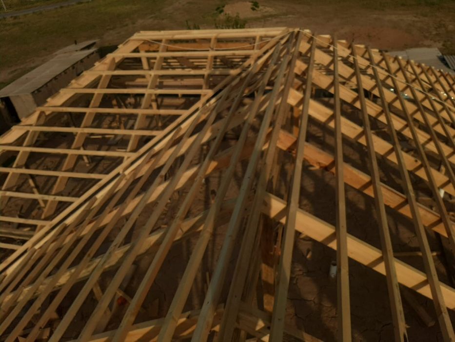 Шатыр жабу жұмыстары