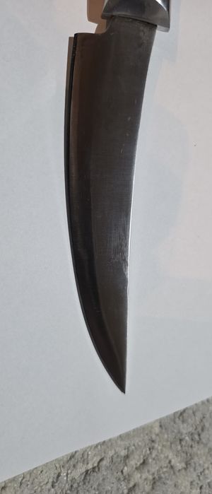 Cuţit Utilitar Premium (Olive & Blue Epoxy)