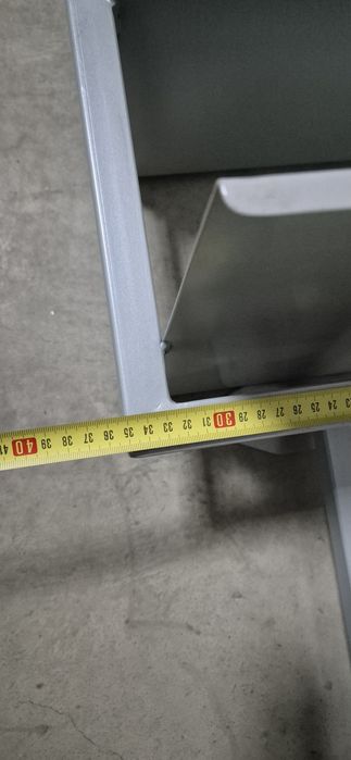 Метален стелаж за обувки: 190х34х35 см.