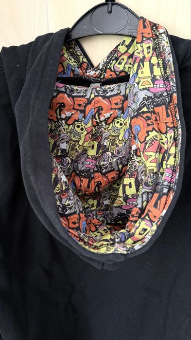 Hanorac ISilent 10-12 ani, hoodie negry copii