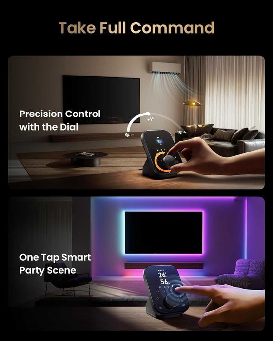 Смарт Хъб SwitchBot Hub 3 (Matter / IR / Екран) - Най-новият модел