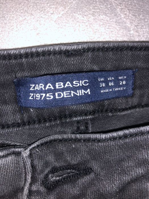 Blugi skinny cu talie înaltă ZARA 38